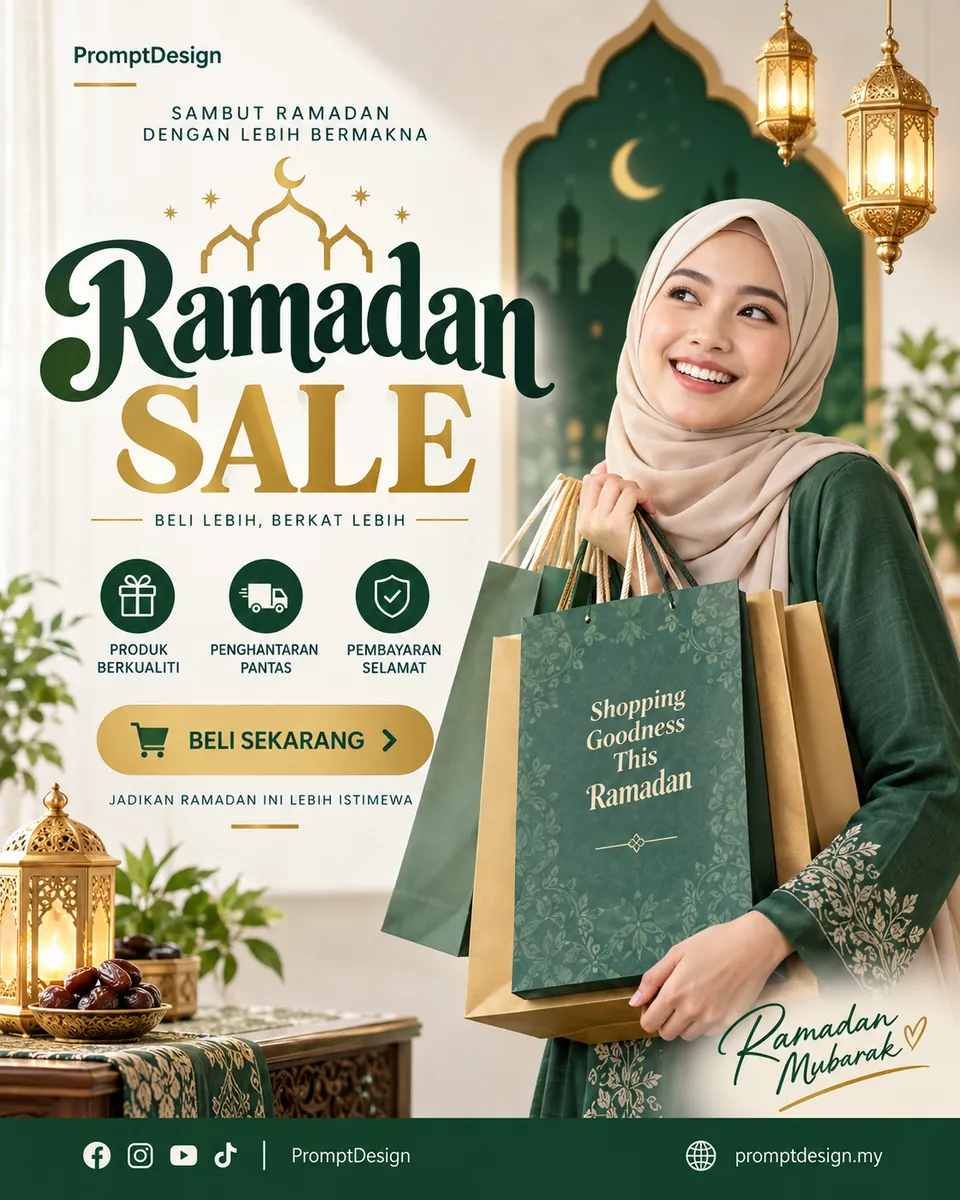 Poster Promosi Ramadan Sale